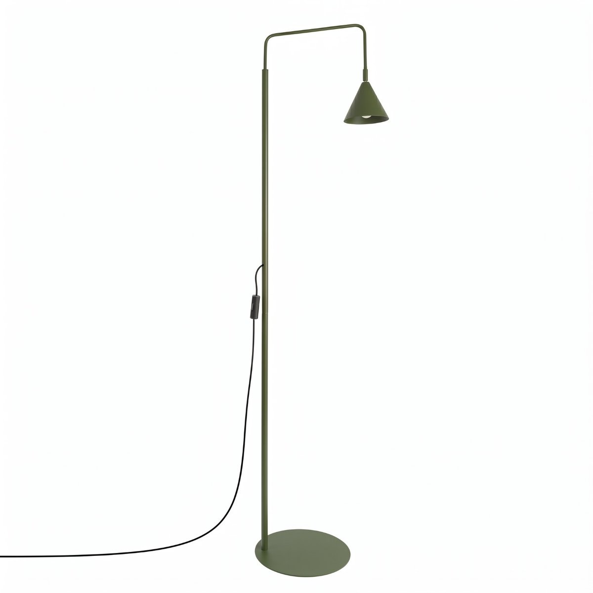 Lampadaire Vert Olive E14 1 NOX vert olive, EDEN