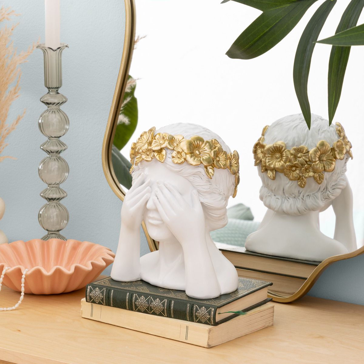Buste de femme WILD blanc, ATMOSPHERA