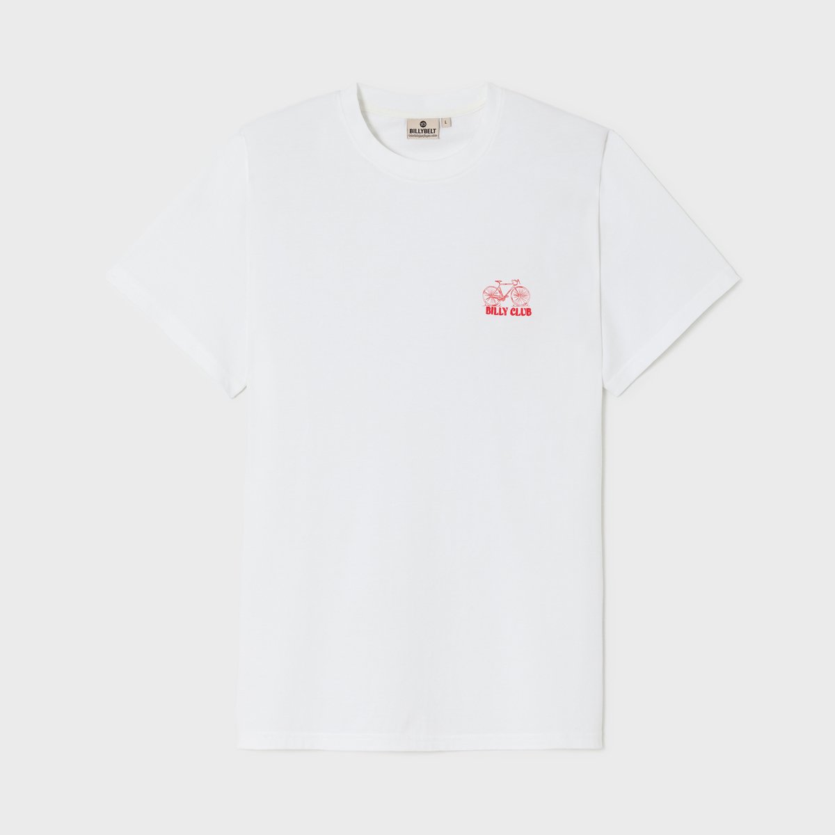 T-shirt en coton biologique VINTAGE blanc, BILLYBELT