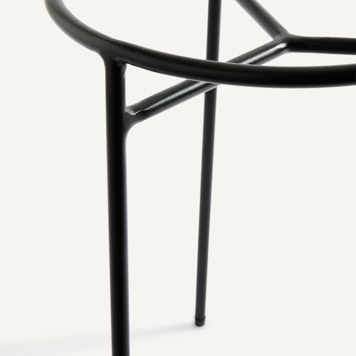 Suporte em aço, para vaso Florian, altura 37 cm, FLORIANA preto mate, AM.PM