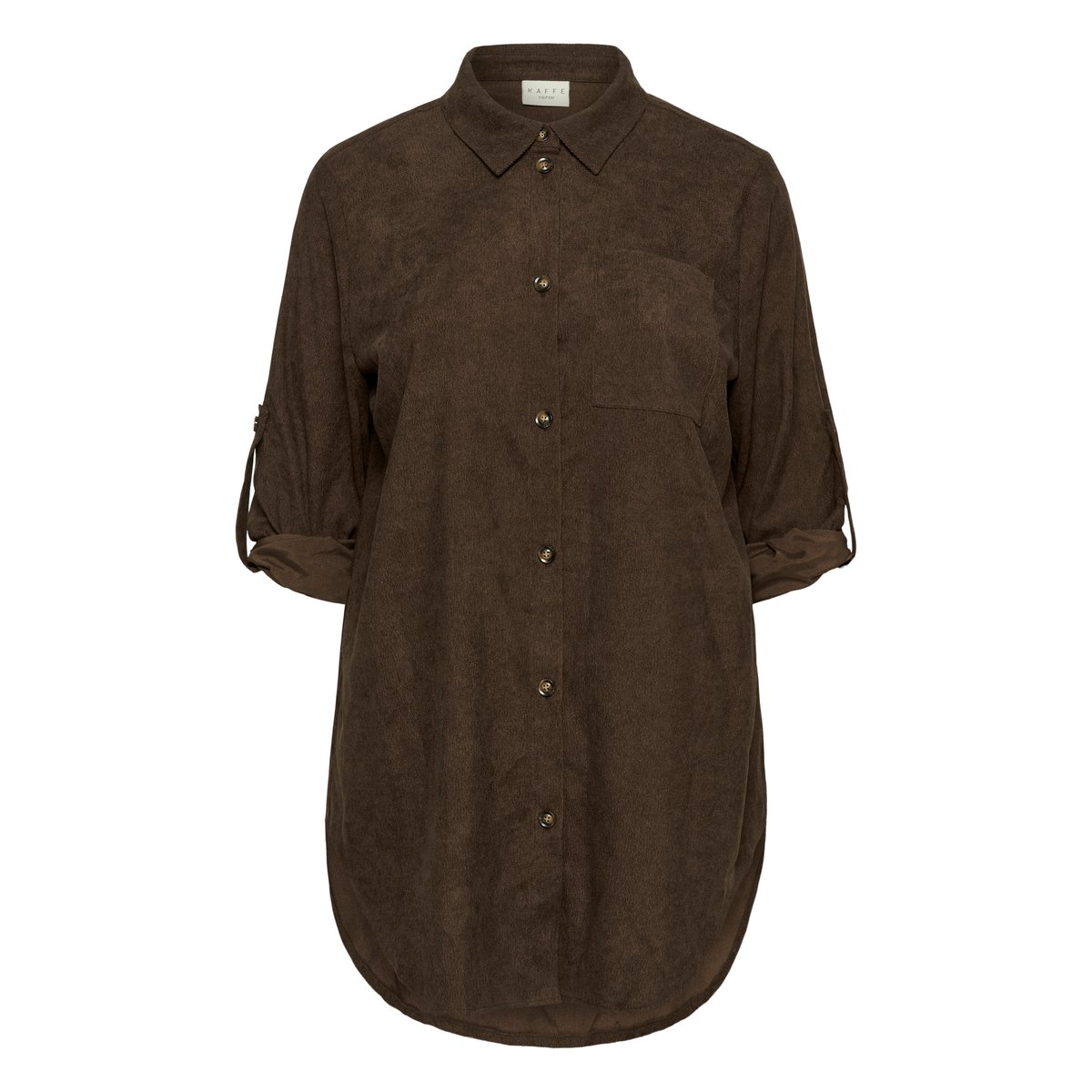 Robe marron chocolate brown cc, KAFFE CURVE