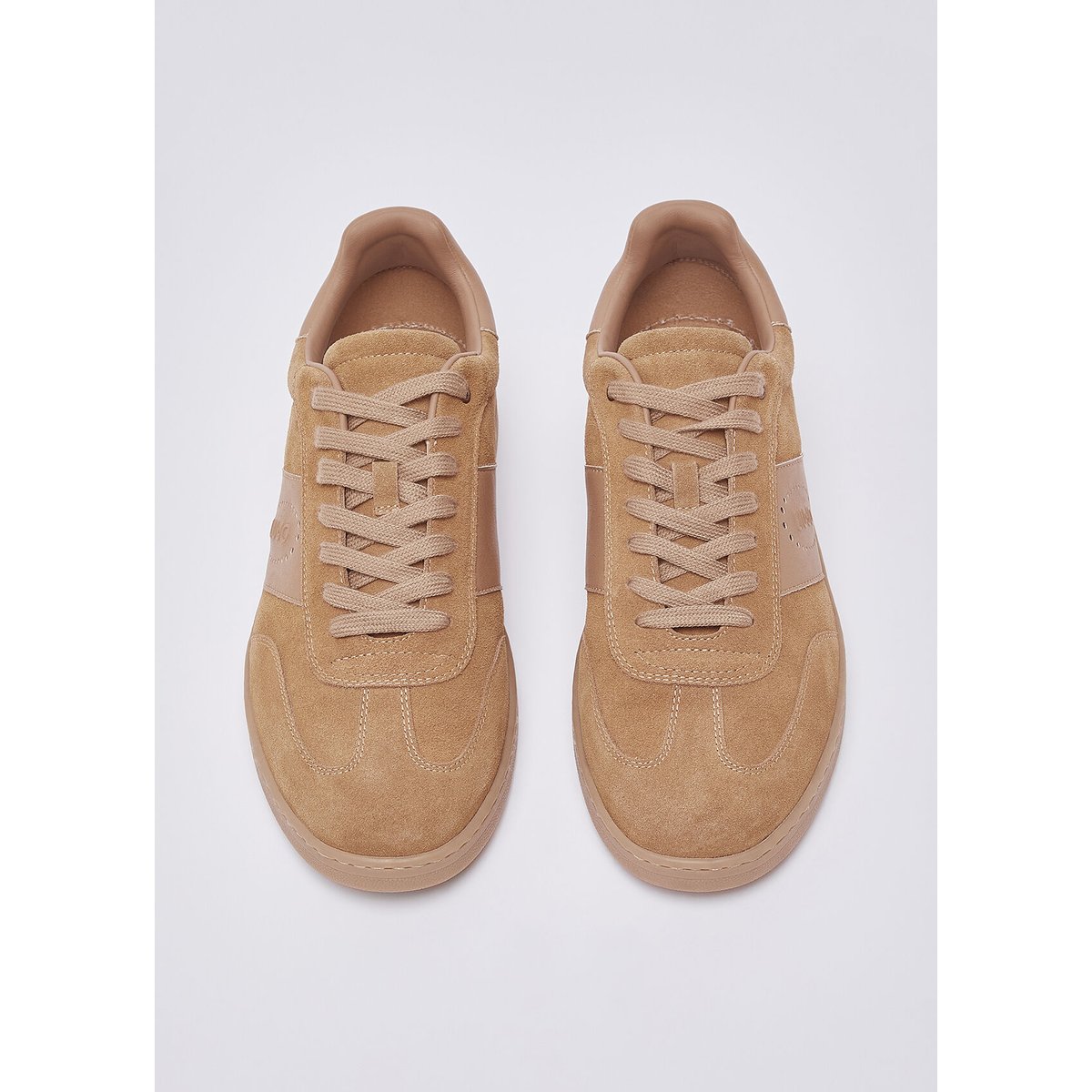 Baskets homme en daim marron, LIU JO