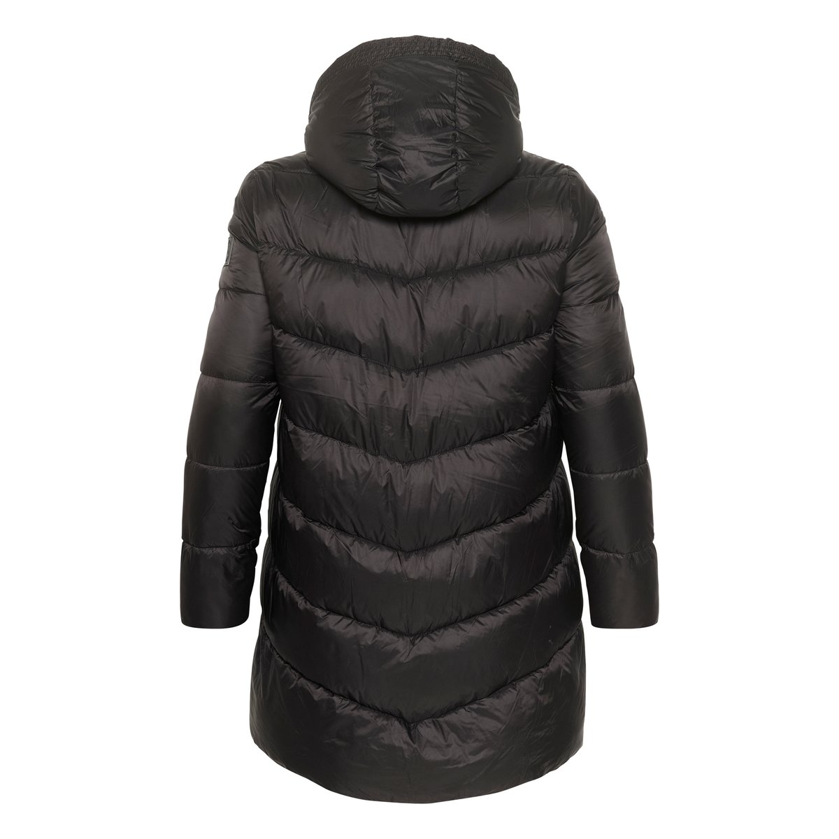 Manteau noir black deep, KAFFE CURVE