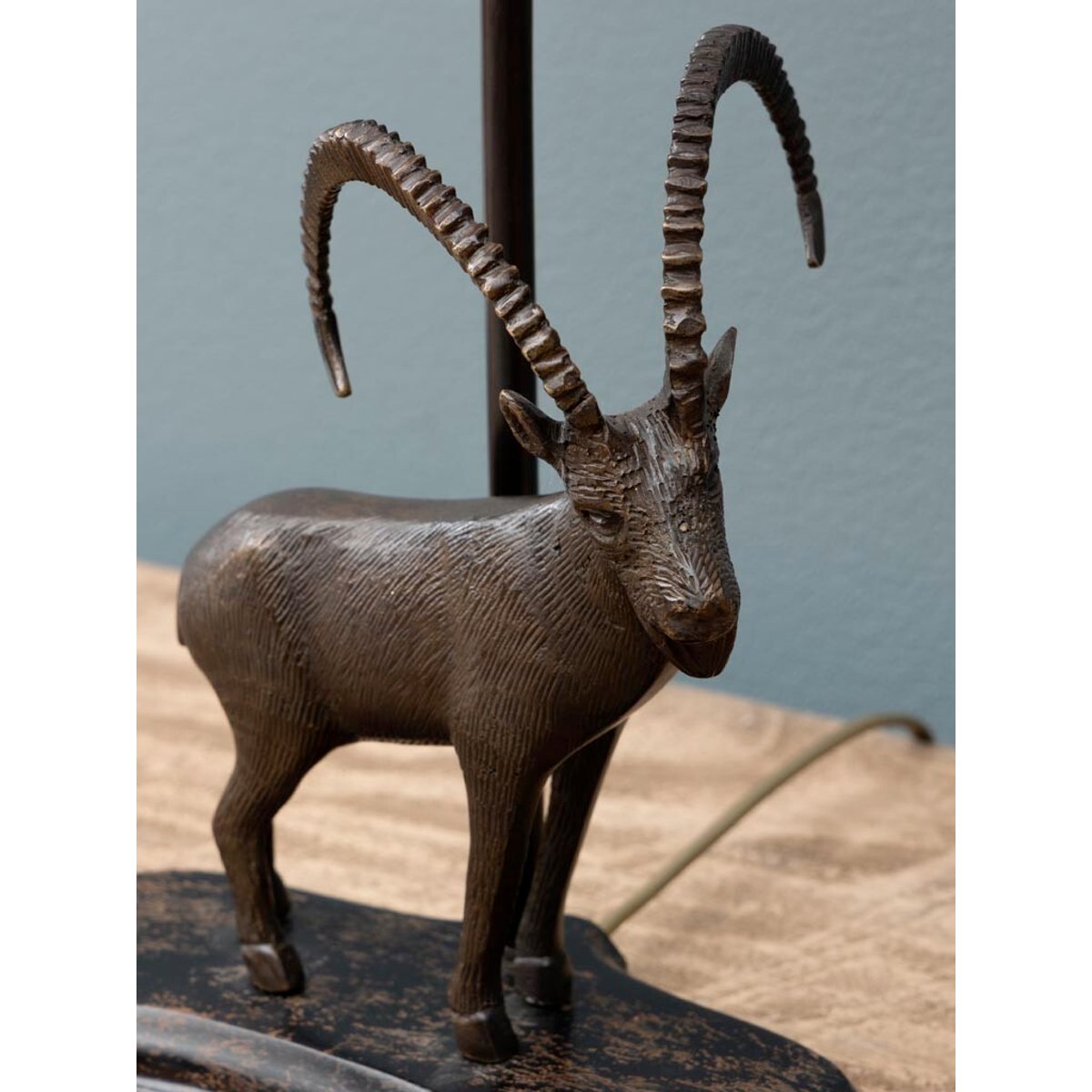 Lampe à poser en laiton BÉLIER v020135, CHEHOMA