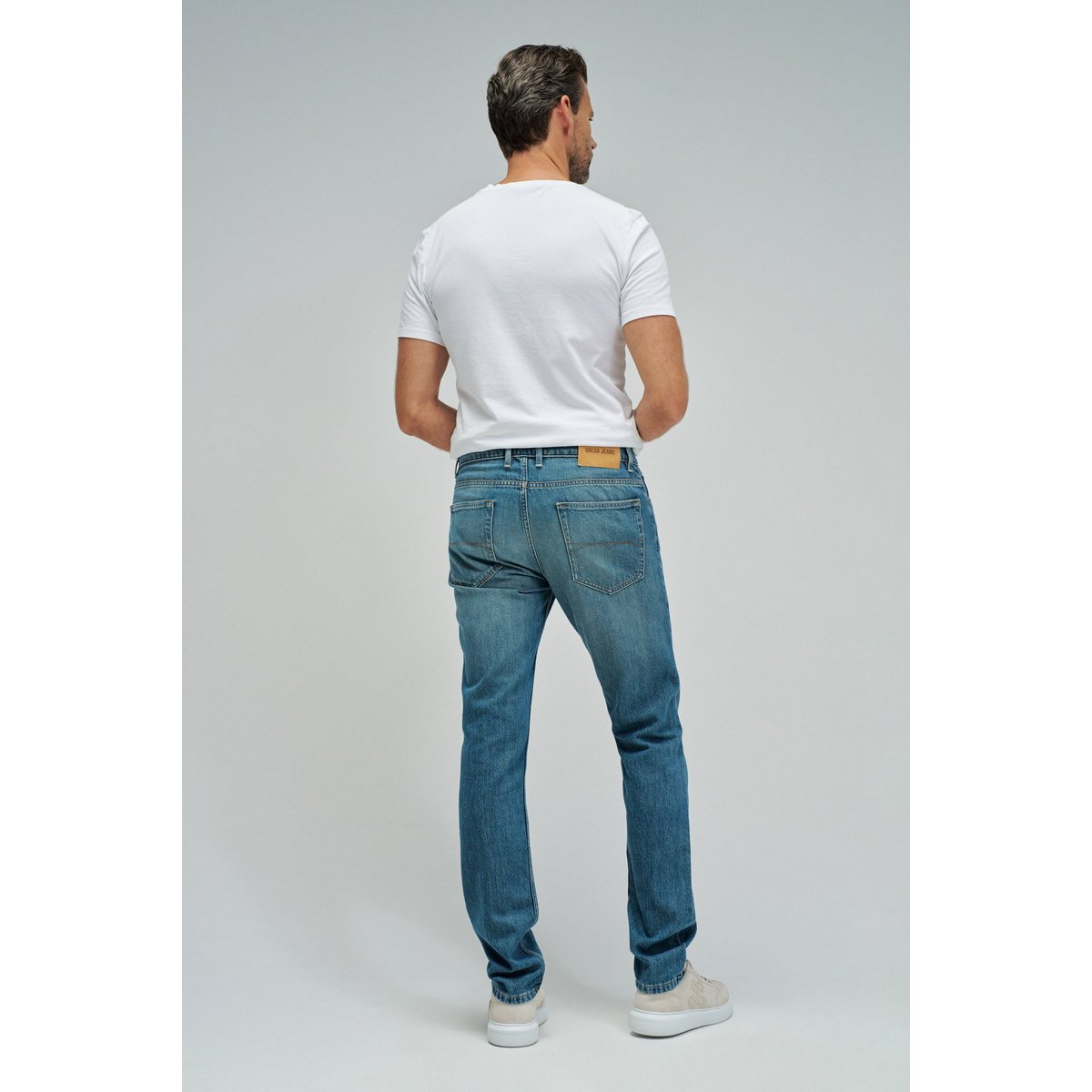 JEAN REGULAR FIT AIR BLEND bleu vintage, SALSA JEANS