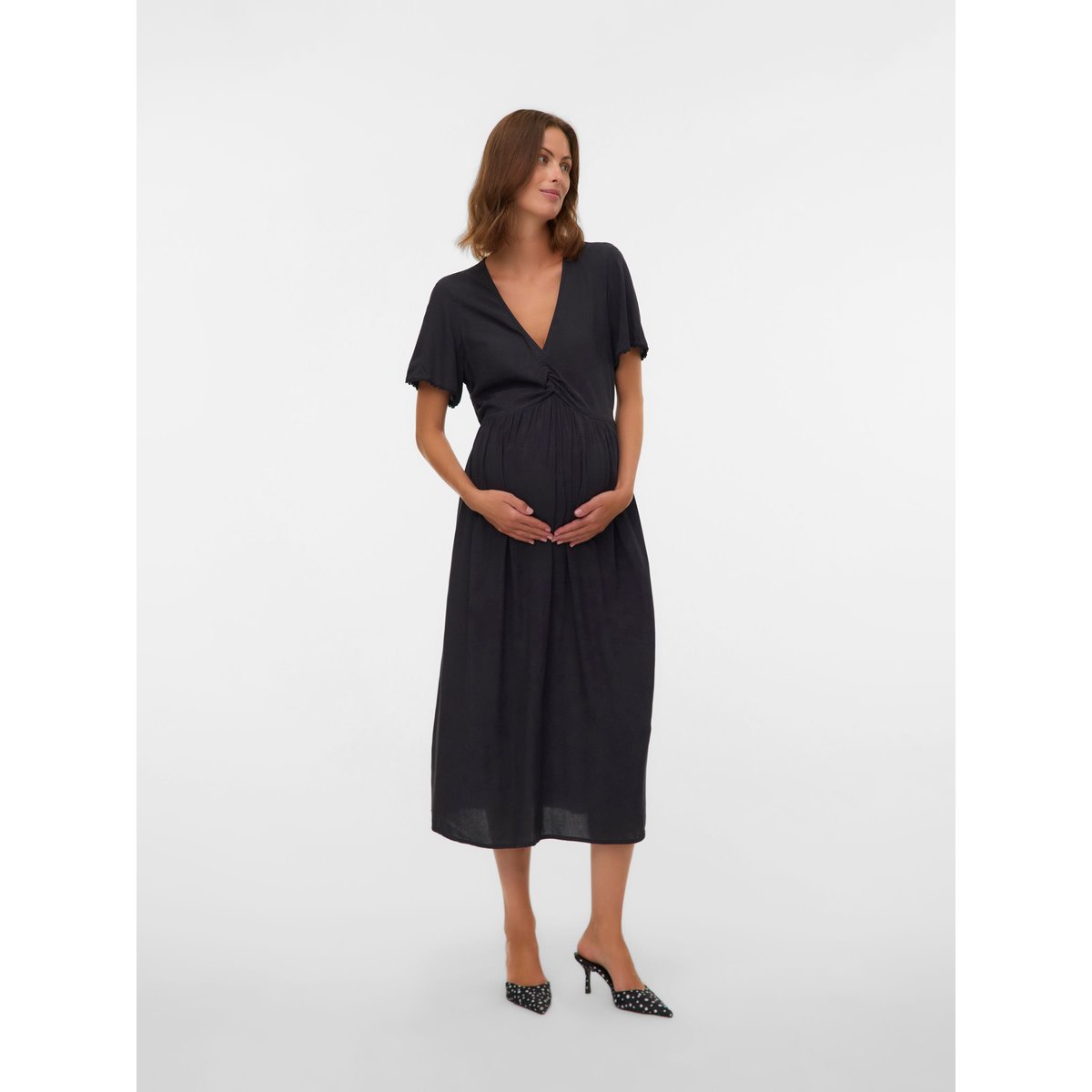 Robe noire - black, MAMA LICIOUS