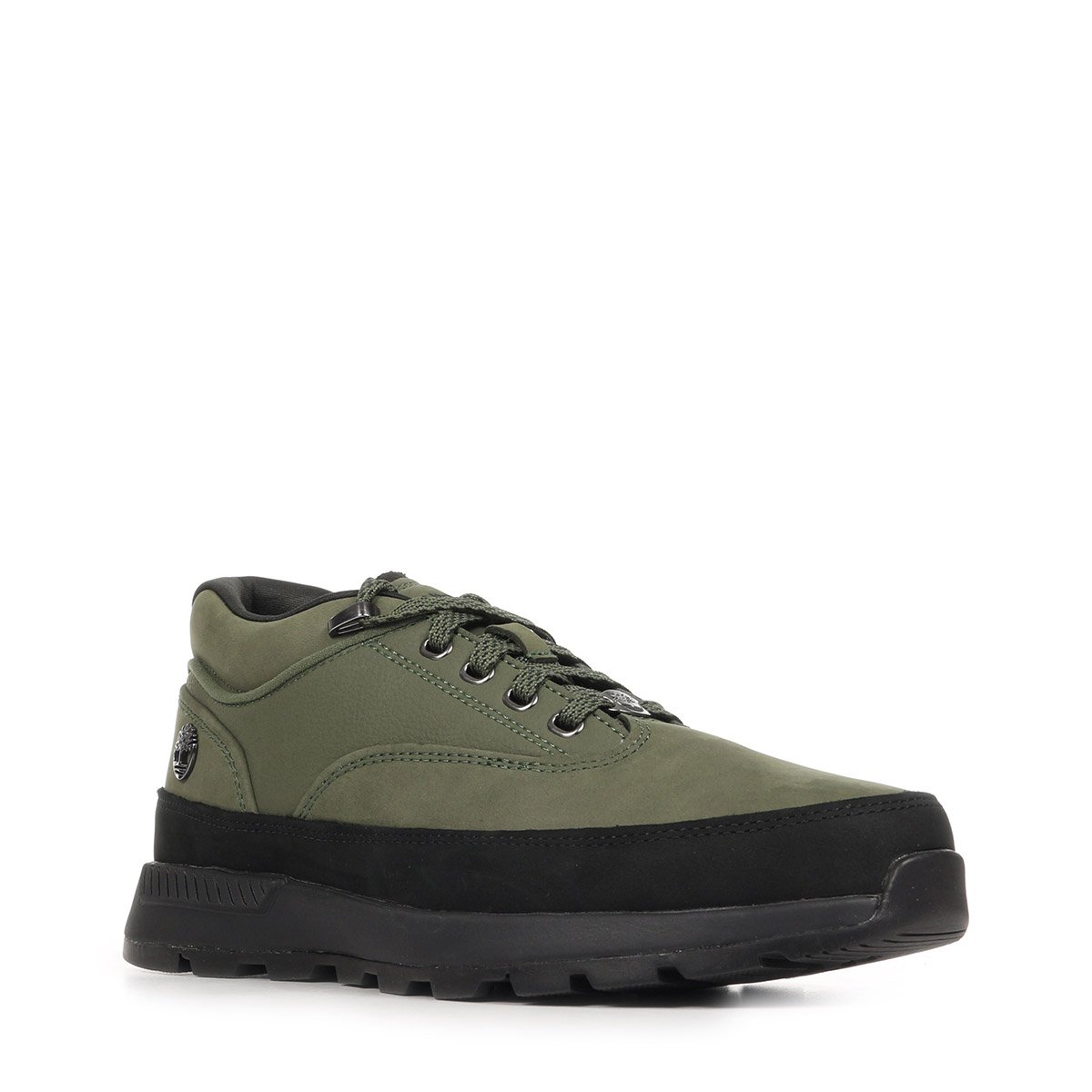 Baskets EURO GRID dark green nubuck, TIMBERLAND