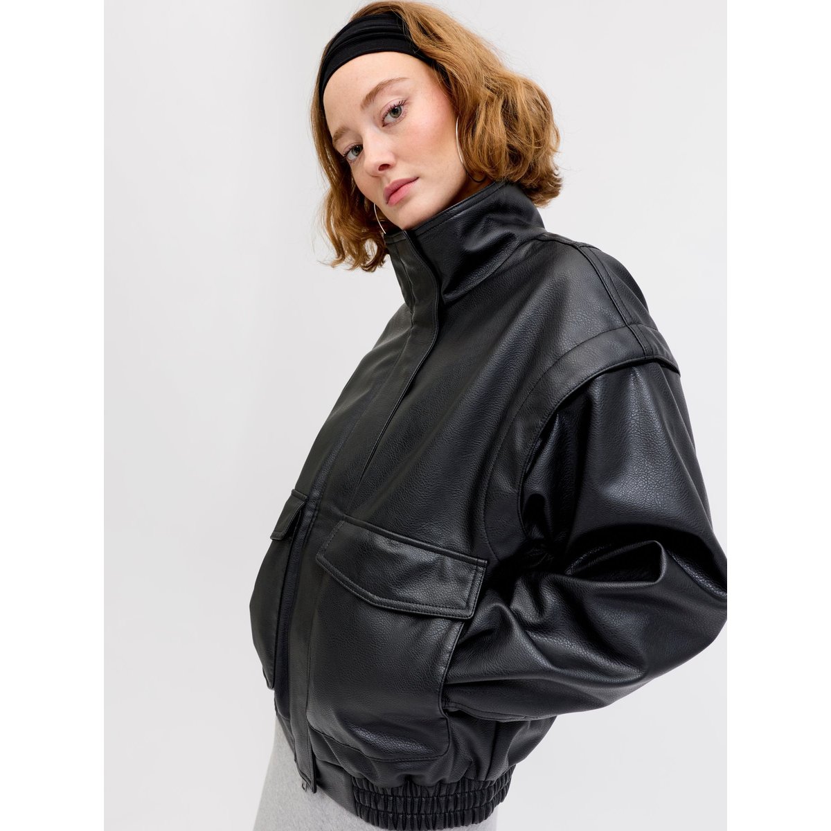 Veste En Cuir black, JJXX