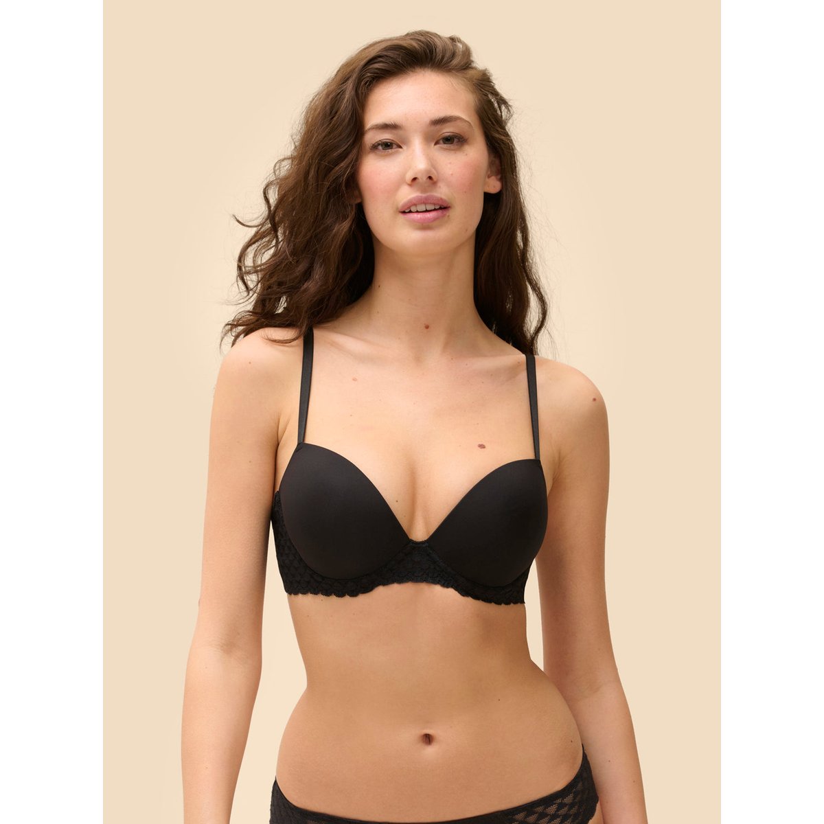 Soutien-gorge push-up, SUBTILE noir, SIMONE PERELE