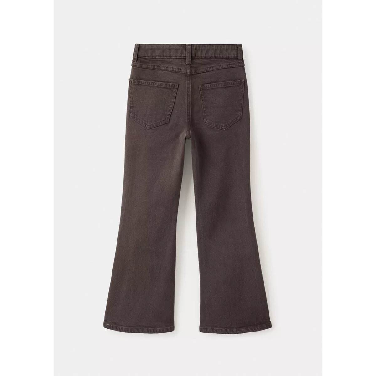 Jean droit clouté chocolat, MANGO KIDS