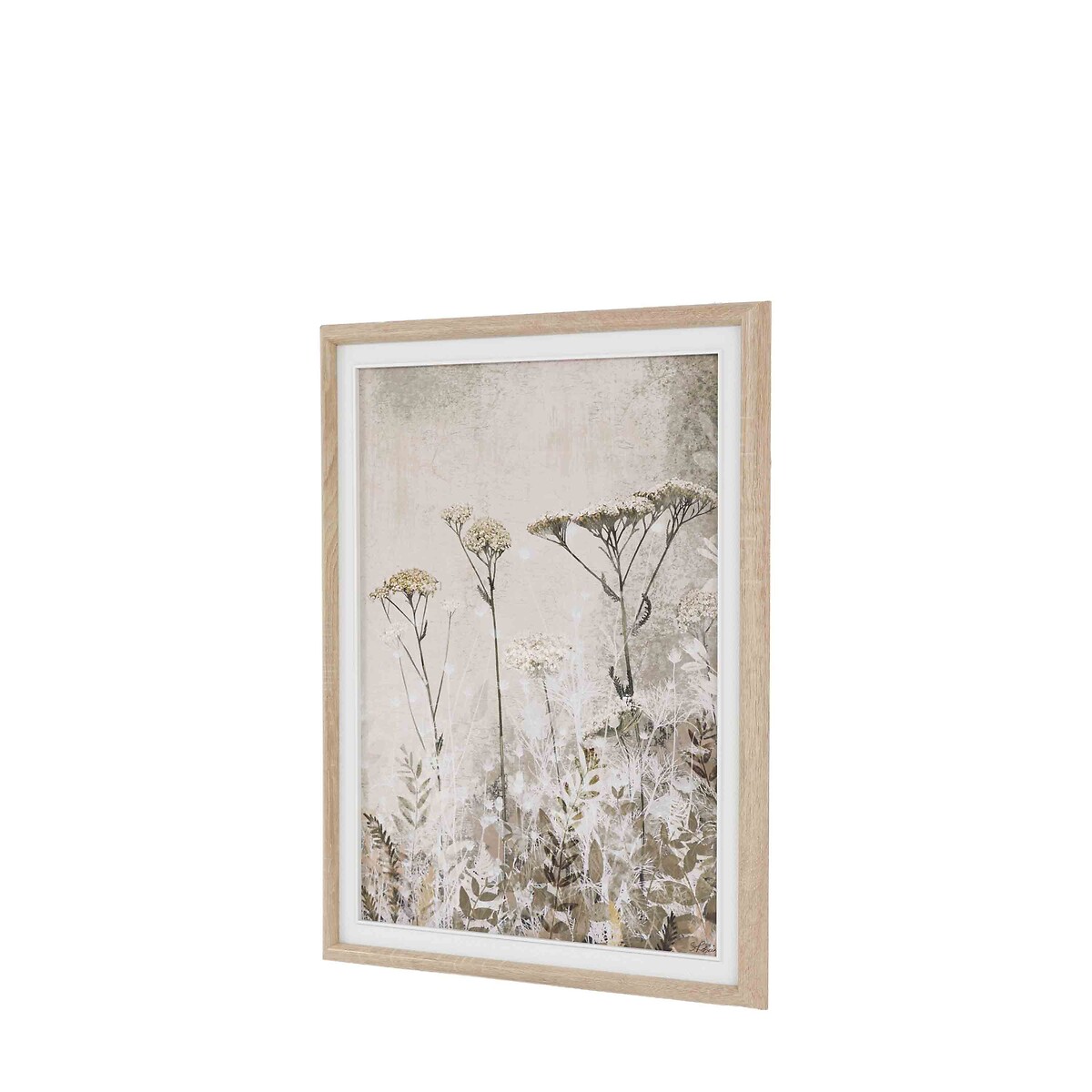 69x89cm Simplicity Framed Canvas white, ÉDITÉ
