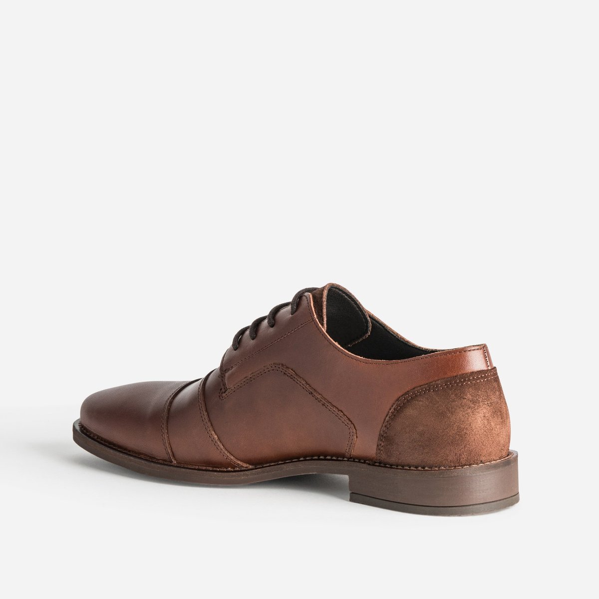 Derby en cuir FOUZY cognac, ERAM