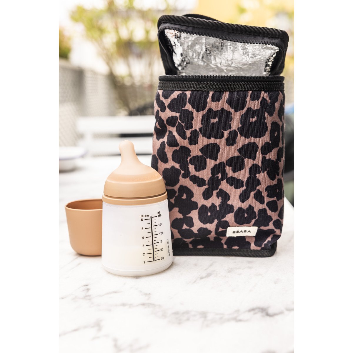 Pochette repas isotherme 2,8 L léopard, BEABA