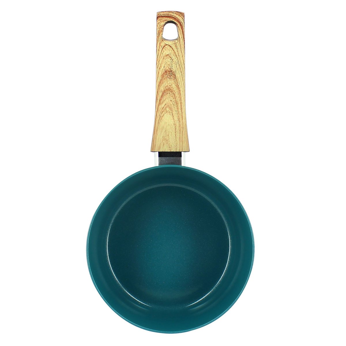 Casserole 20cm en aluminium recyclé, COLORAMA bleu canard, MENASTYL