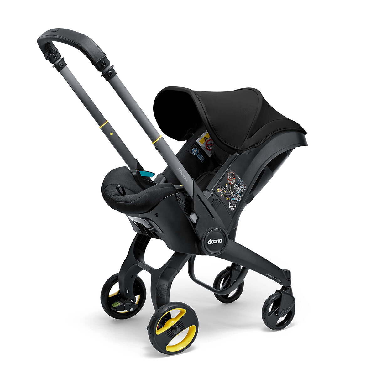 I Car Seat & Stroller black, DOONA