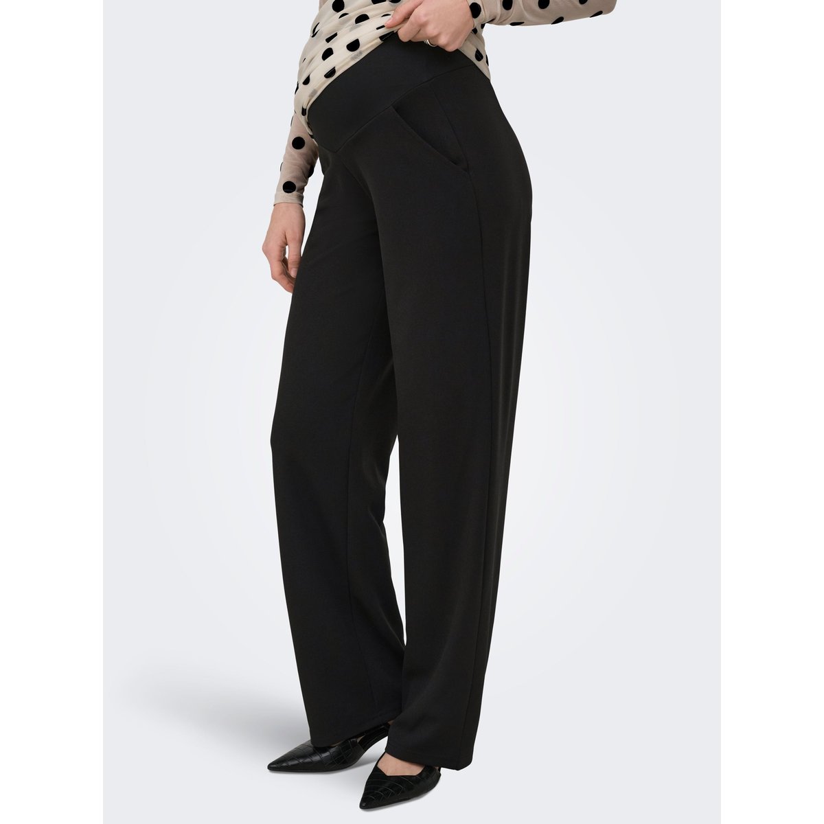 Pantalon À Jambe Large noire - black, ONLY