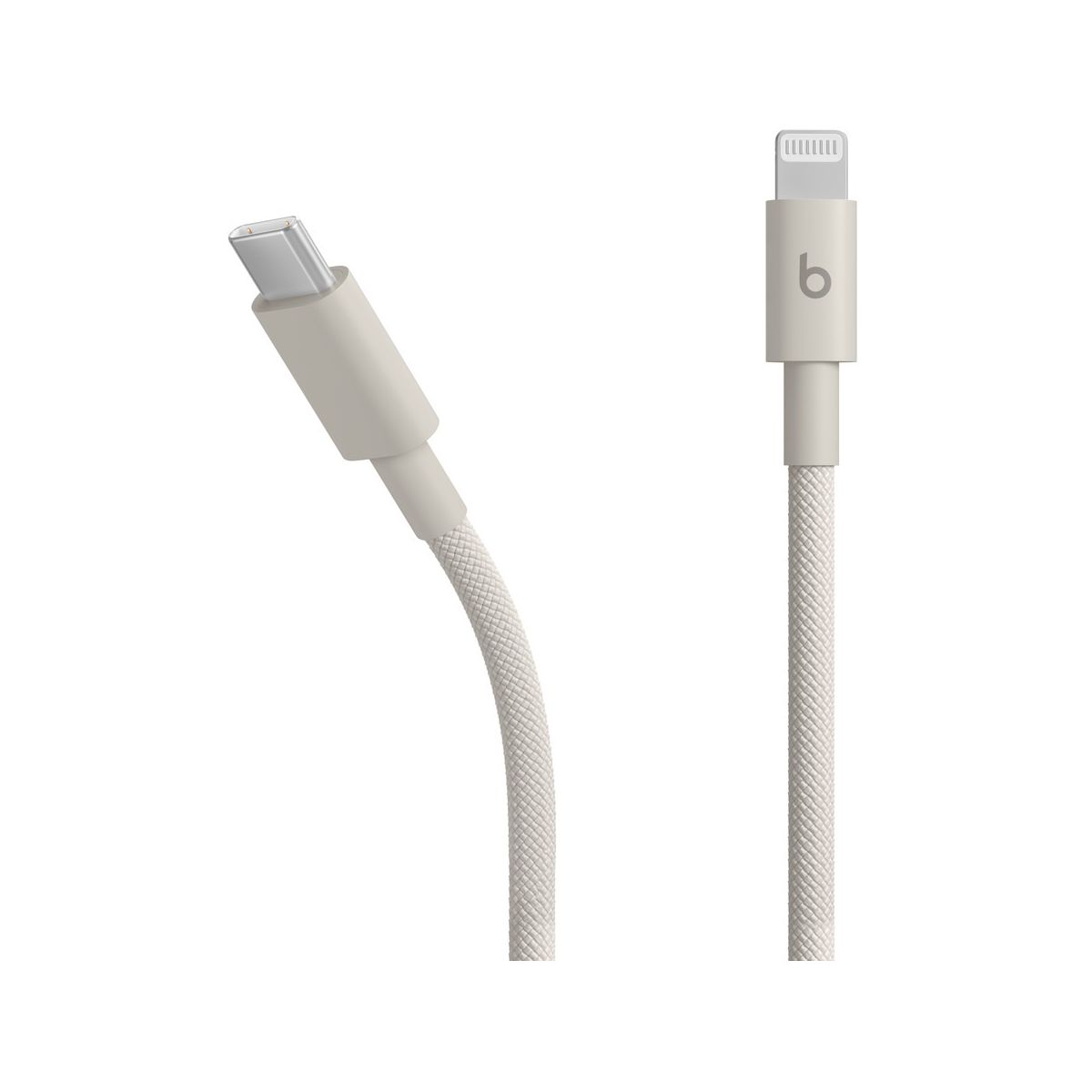 Câble de charge tissé USB-C vers Lightning 1M50 Gris écl couleur unique, BEATS BY DR,DRE
