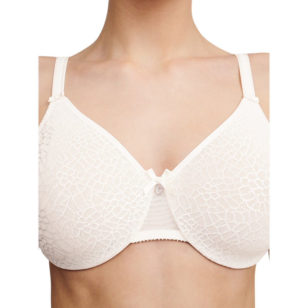 Soutien-gorge moulé emboîtant C MAGNIFIQUE NOUVEAU ivoire, CHANTELLE