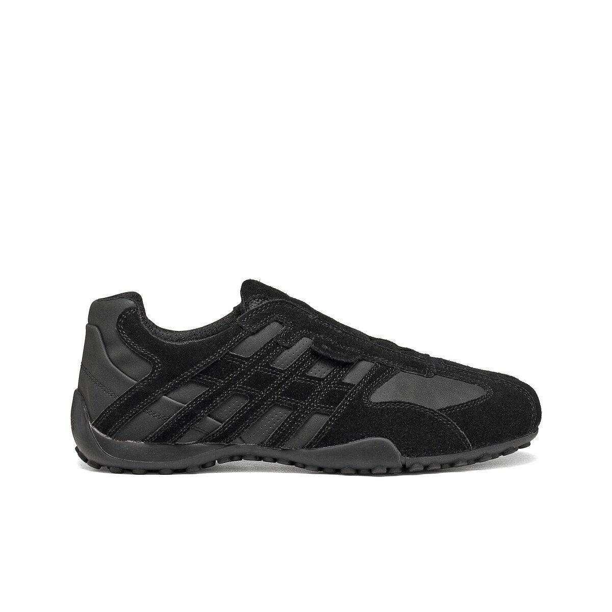 Zapatillas transpirables para ponerte sin manos, SNAKE negro, GEOX