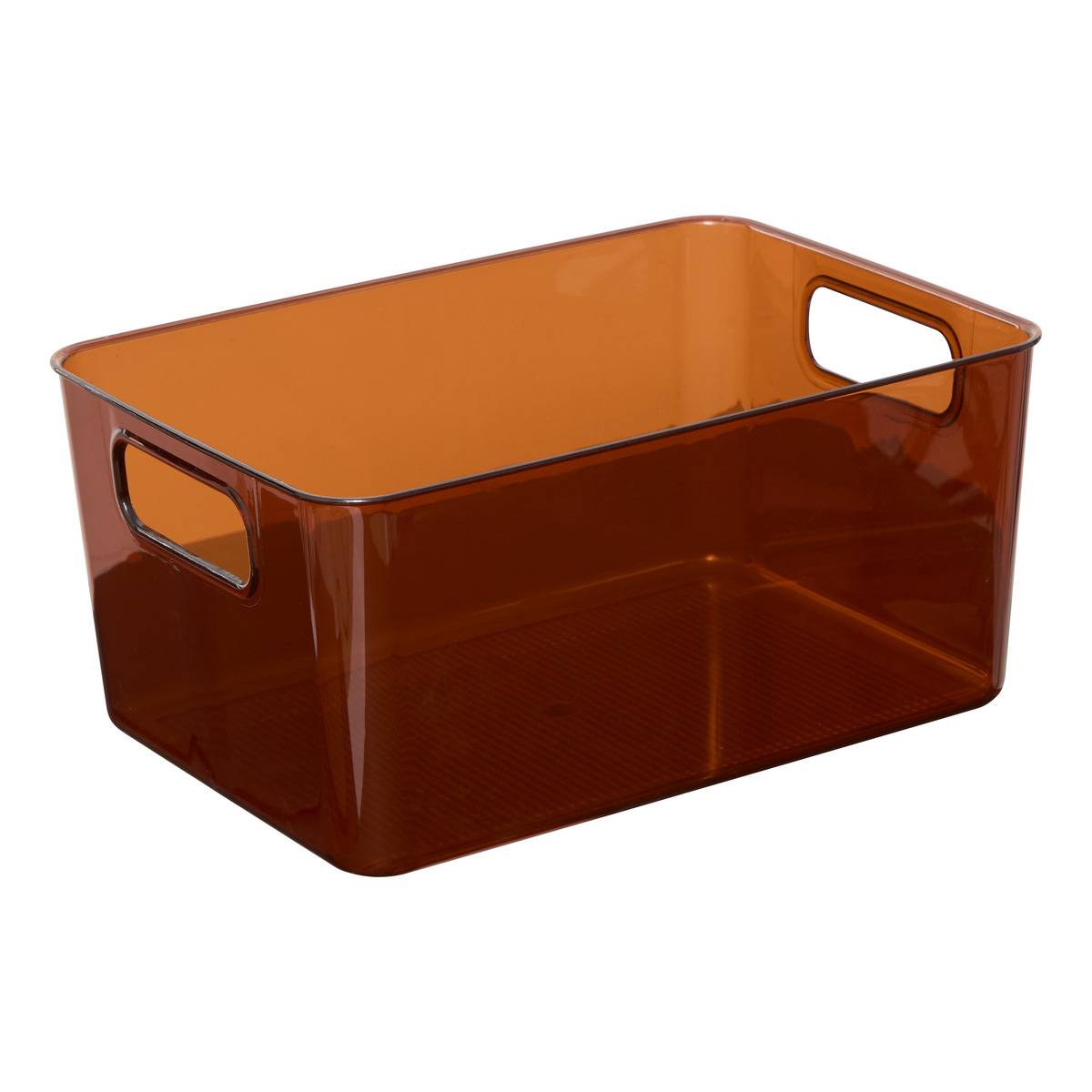 Boîte de rangement rectangulaire avec couvercle LYCIA rose, 5FIVE SIMPLY SMART