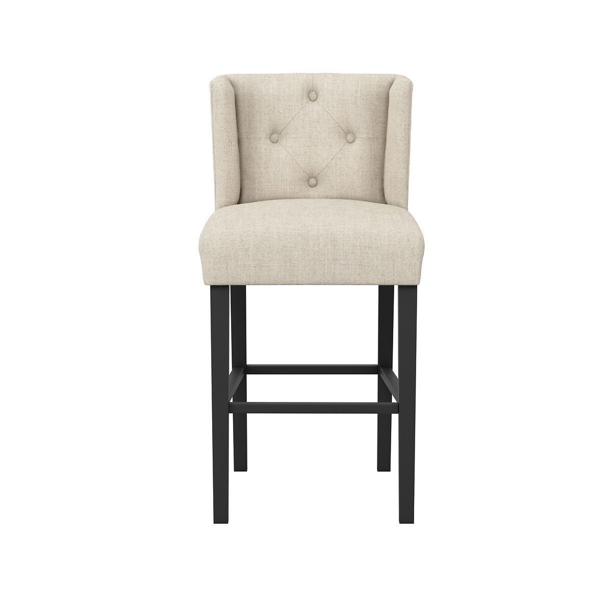 Giada Linen Wingback Counter Stool raw linen, ÉDITÉ