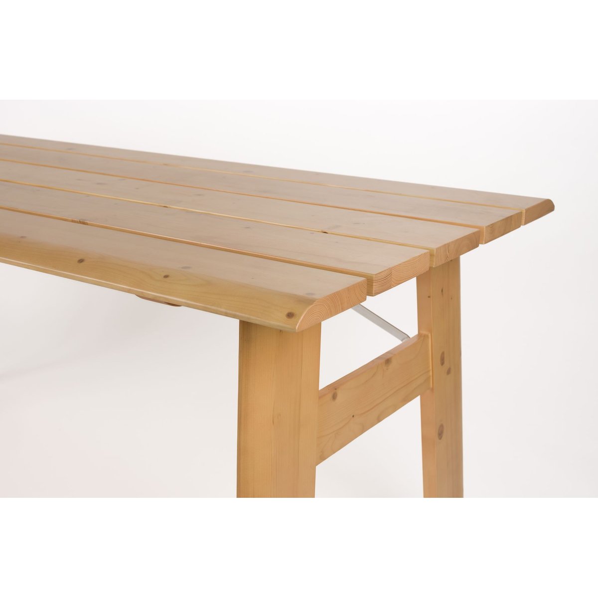 Table de jardin rectangulaire en bois, L.180 , AVENUE bois, ZUIVER