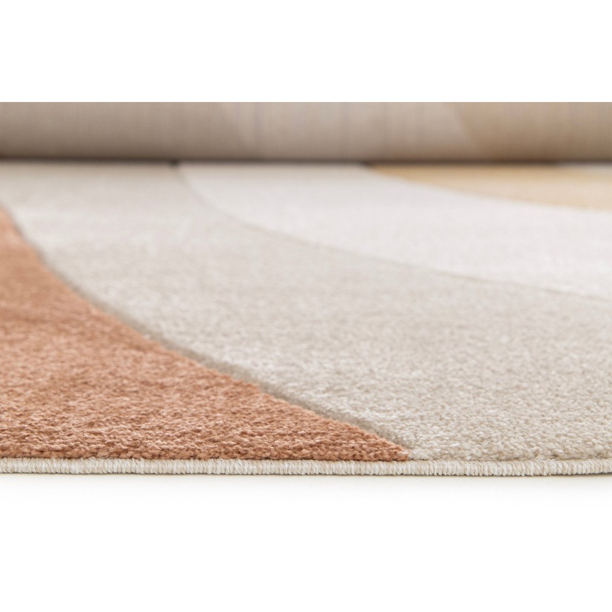 Tapis doux et résistant aux teintes chaleureuses FAUVE multicouleur, AFK LIVING