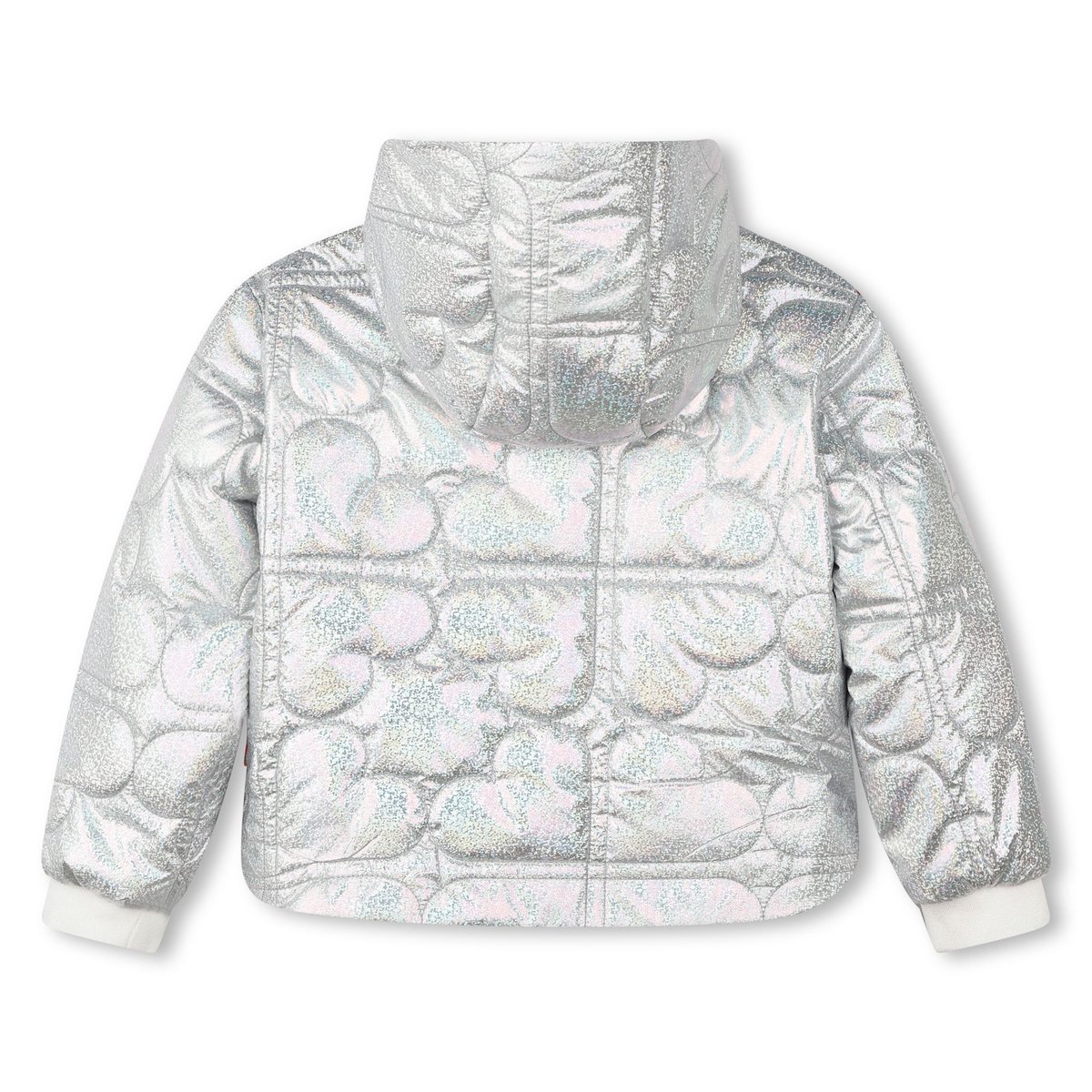 Doudoune métallisée à capuche nacre, BILLIEBLUSH