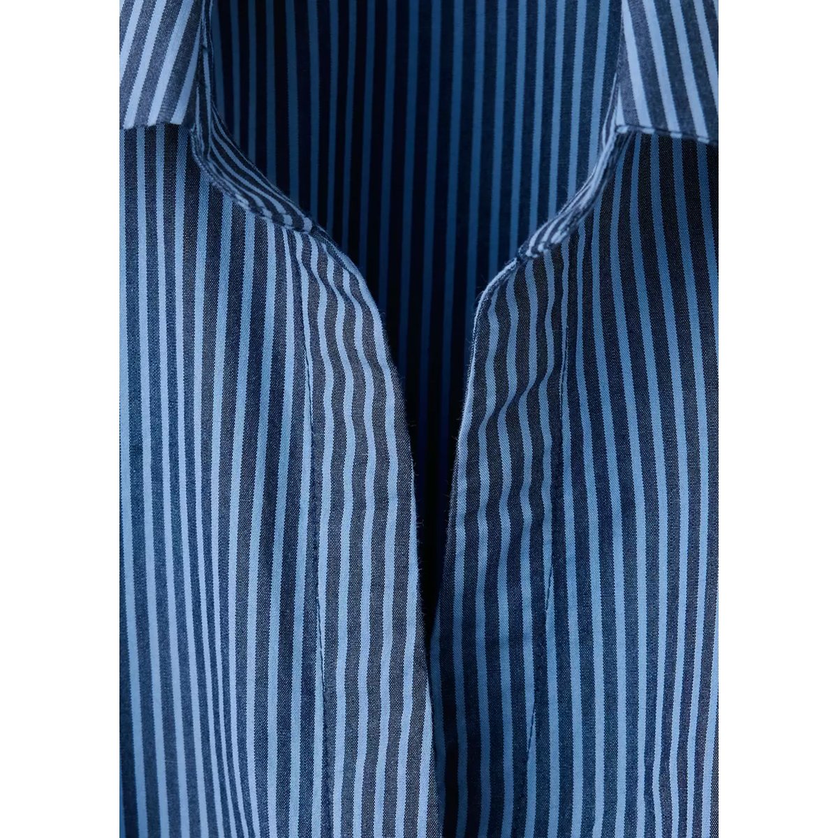 Chemise sans manches rayures bleu ciel, MANGO TEEN
