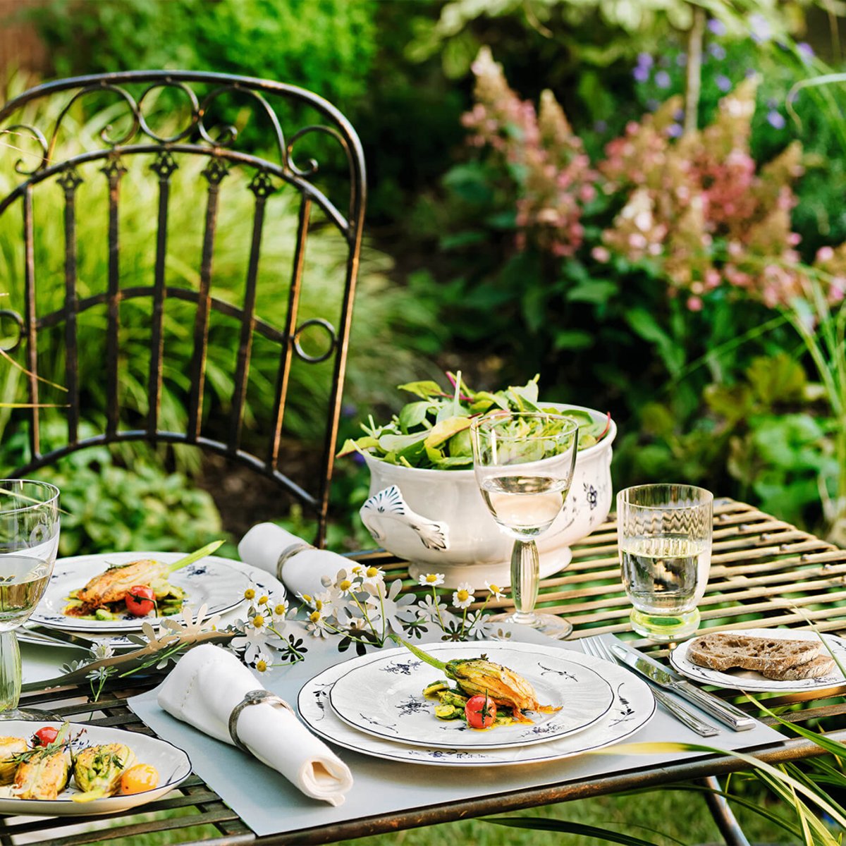 Assiette De Présentation VIEUX LUXEMBOURG blanc, VILLEROY & BOCH