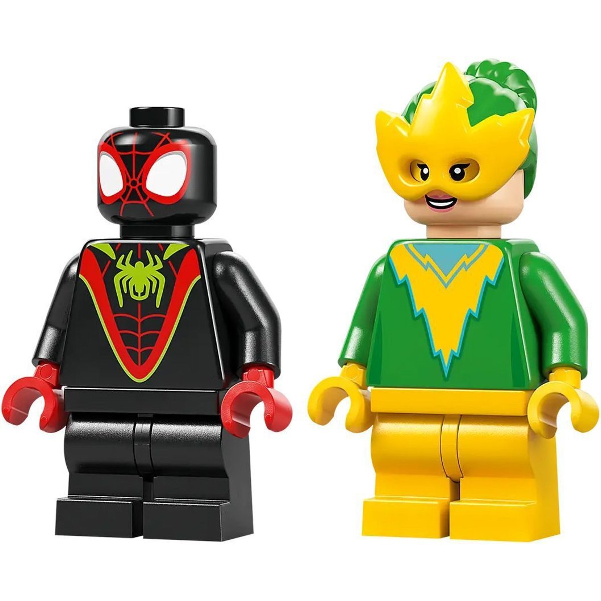 LEGO Marvel - Course-poursuite entre Spin et Electro en dino-véhicules - 11198 multicolore, LEGO