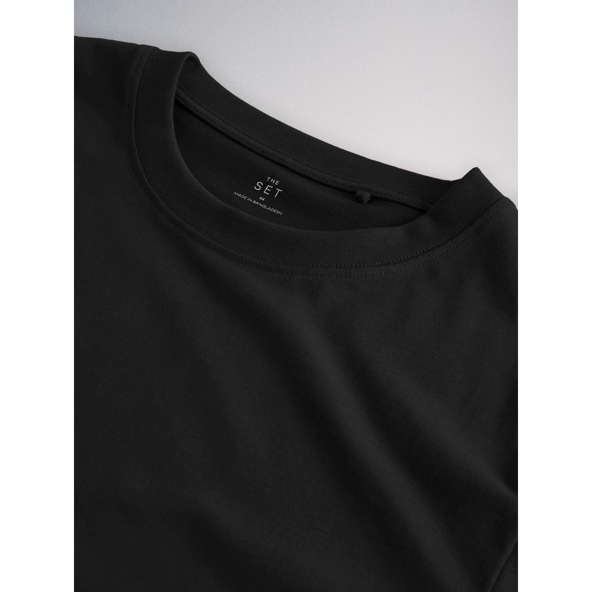 T-shirt léger à manches courtes, lot de 4 gris/blanc, NEXT