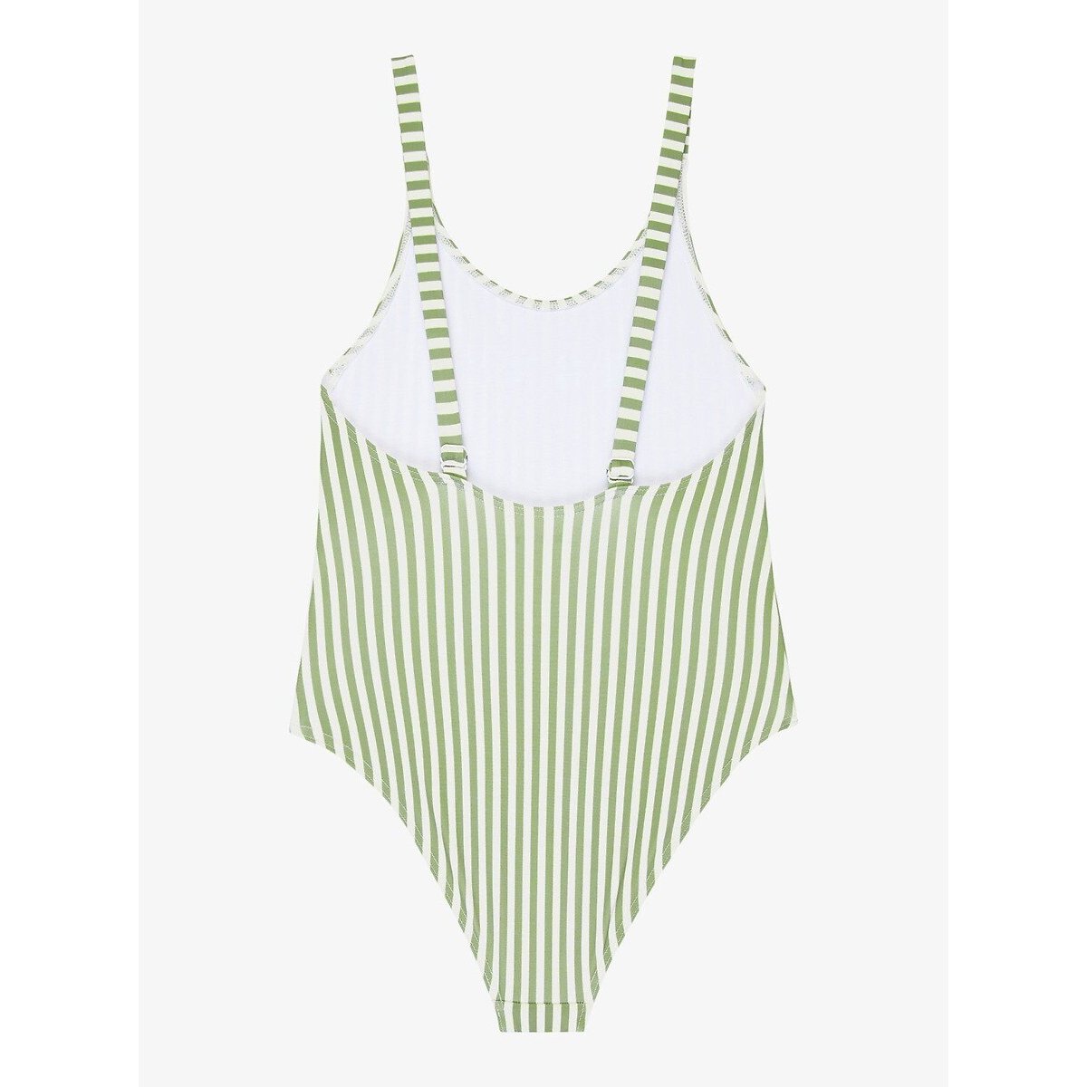 Maillot de bain 1 pièce rayé vert/blanc, ROXY