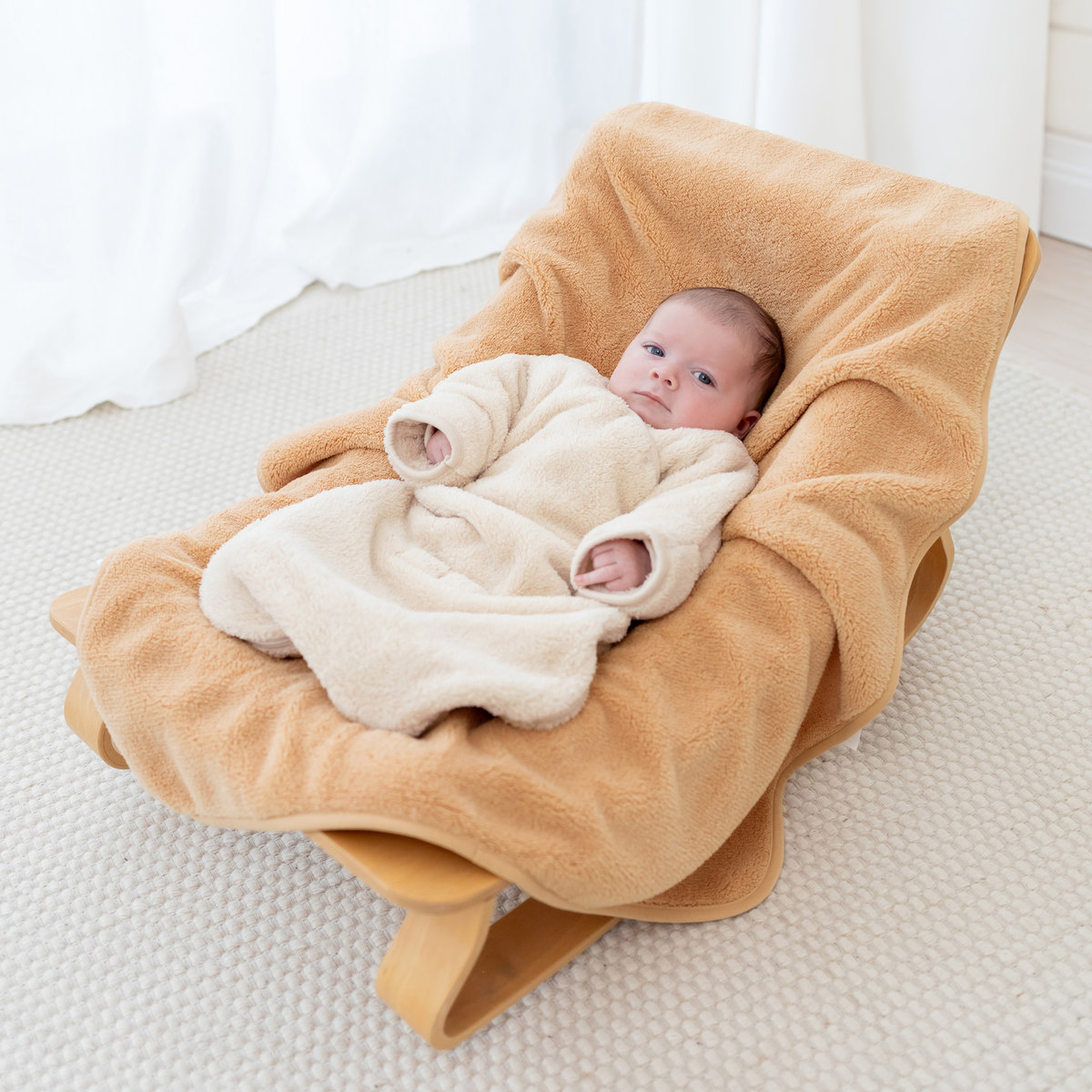 Gigoteuse avec moufles hiver - TOG 2.5 Chaud tout doux marshmallow, BEMINI