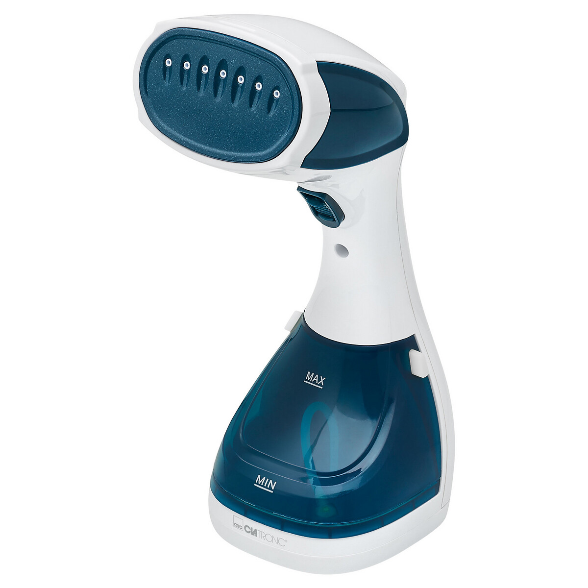 Escova de engomar a vapor 2 em 1, 1100W, da Clatronic branco, CLATRONIC