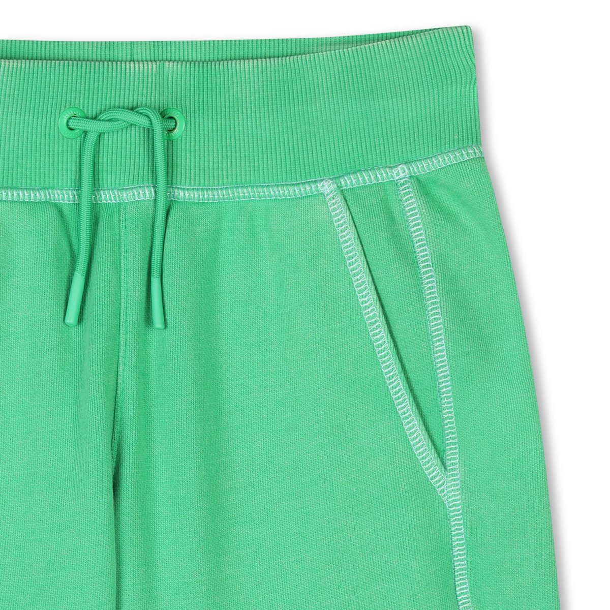 Bermuda de jogging en molleton island green, HUGO KIDSWEAR