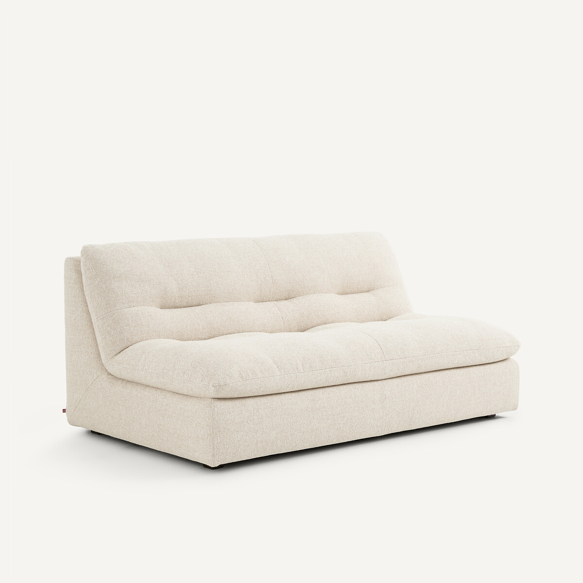 Modulares 3-Sitzer-Sofa, Bouclé, GIULIANO kreide, AM.PM
