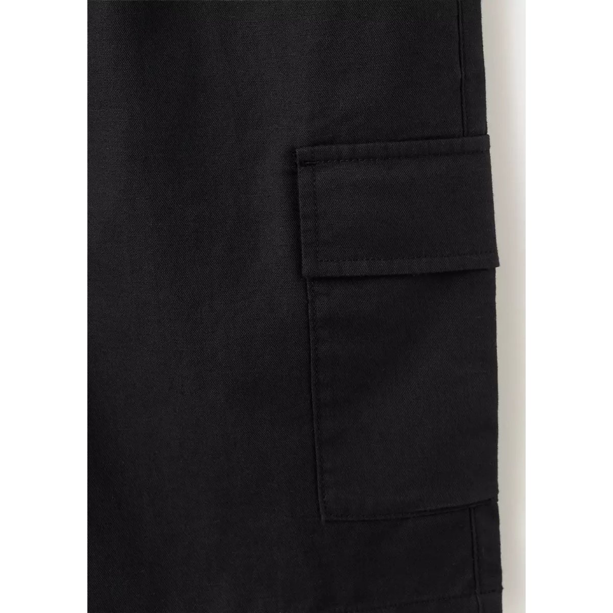 Bermuda cargo noir, MANGO TEEN