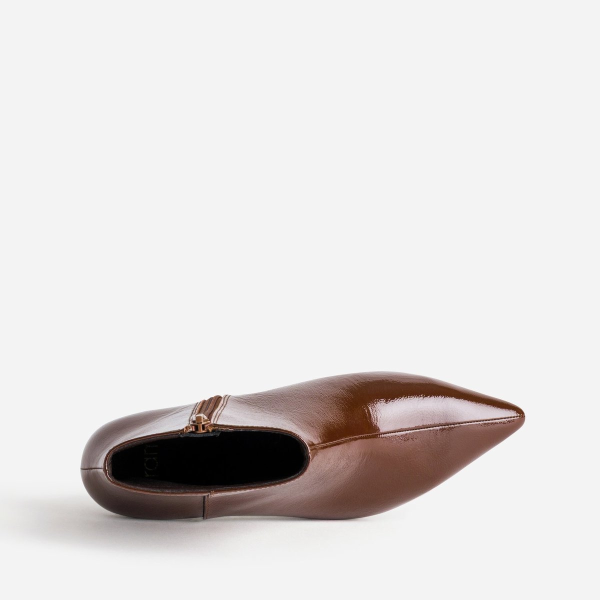 Boots À Talon en cuir NAJA cognac, ERAM