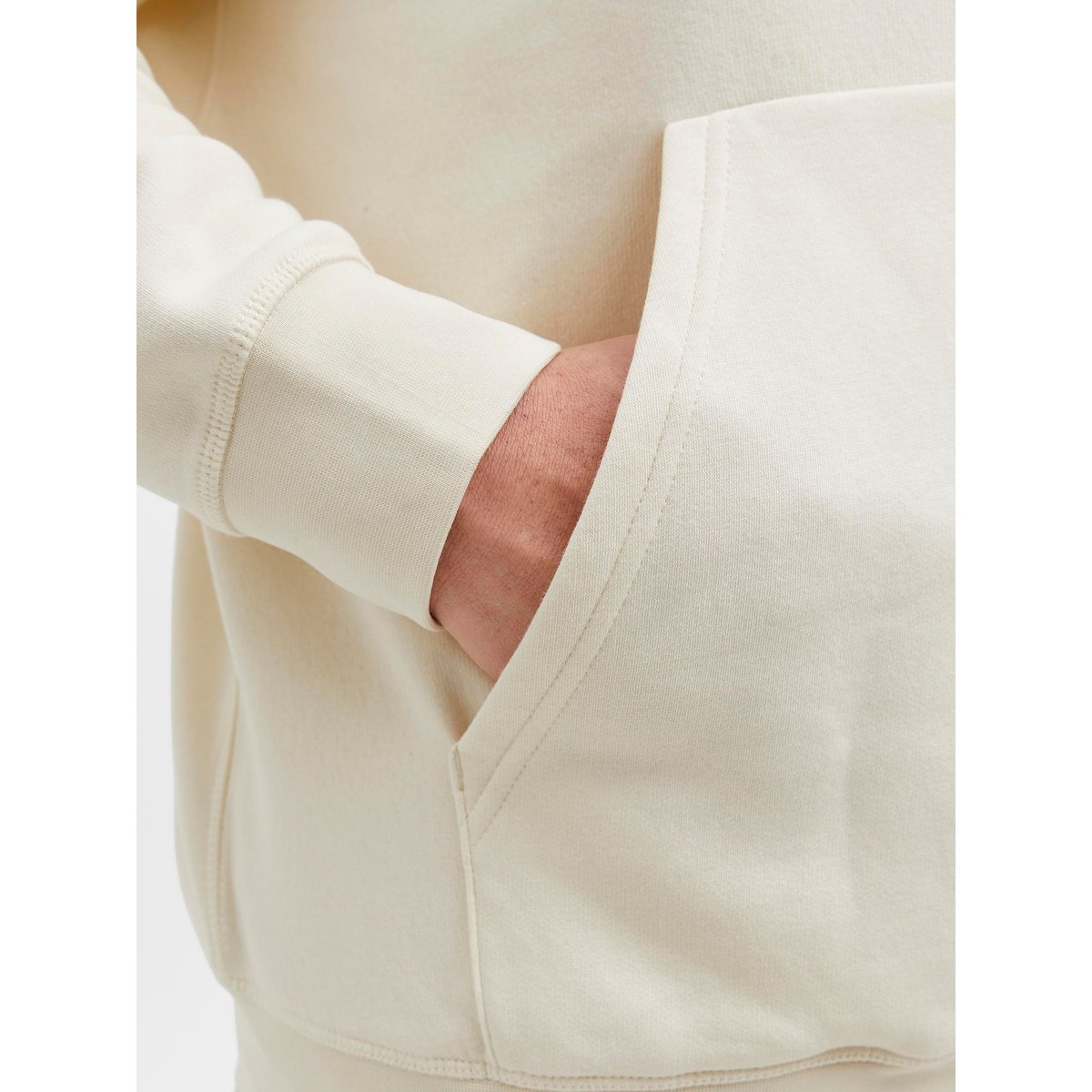 Sweat À Capuche antique white, JACK & JONES