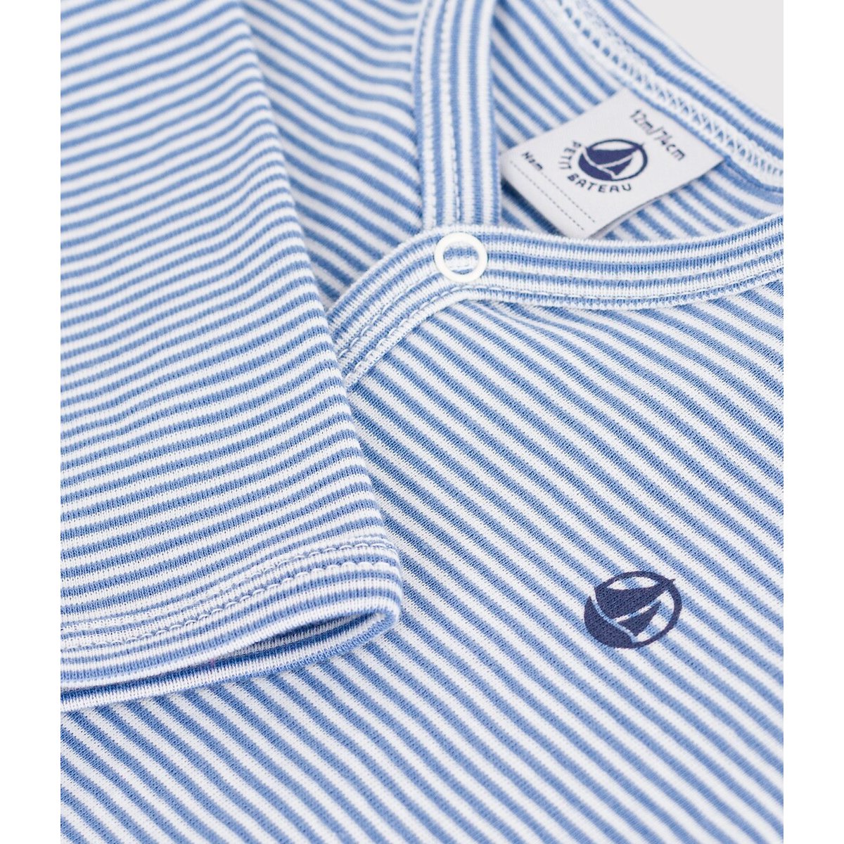 Dors bien imprimé fond bleu, PETIT BATEAU