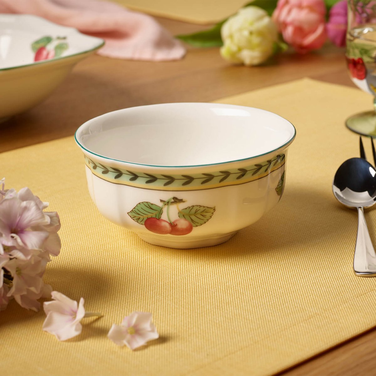 Compotier FRENCH GARDEN multicolore, VILLEROY & BOCH
