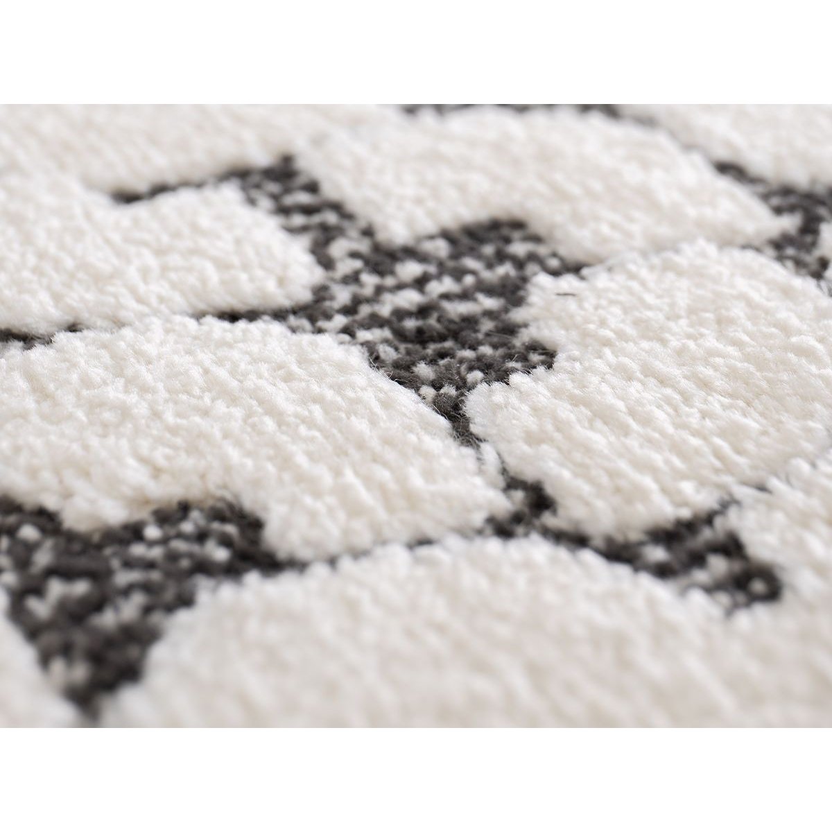 Tapis poils courts style contemporain, CALYRA beige, BOBOCHIC