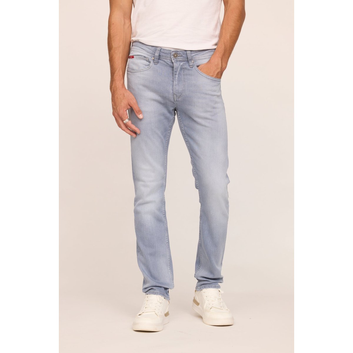 Jean coton straight LC122 bleu clair, LEE COOPER