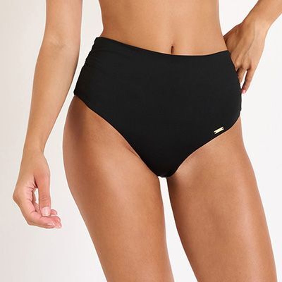 Bas de maillot taille haute Adeles - LAVANDOU noir, LIVIA