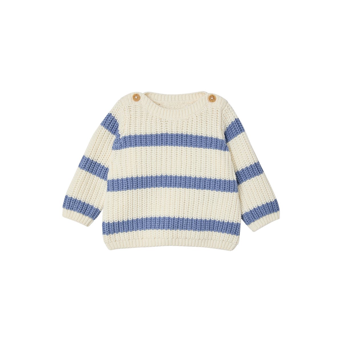 Ensemble 3 pièces naissance bleu, VERTBAUDET