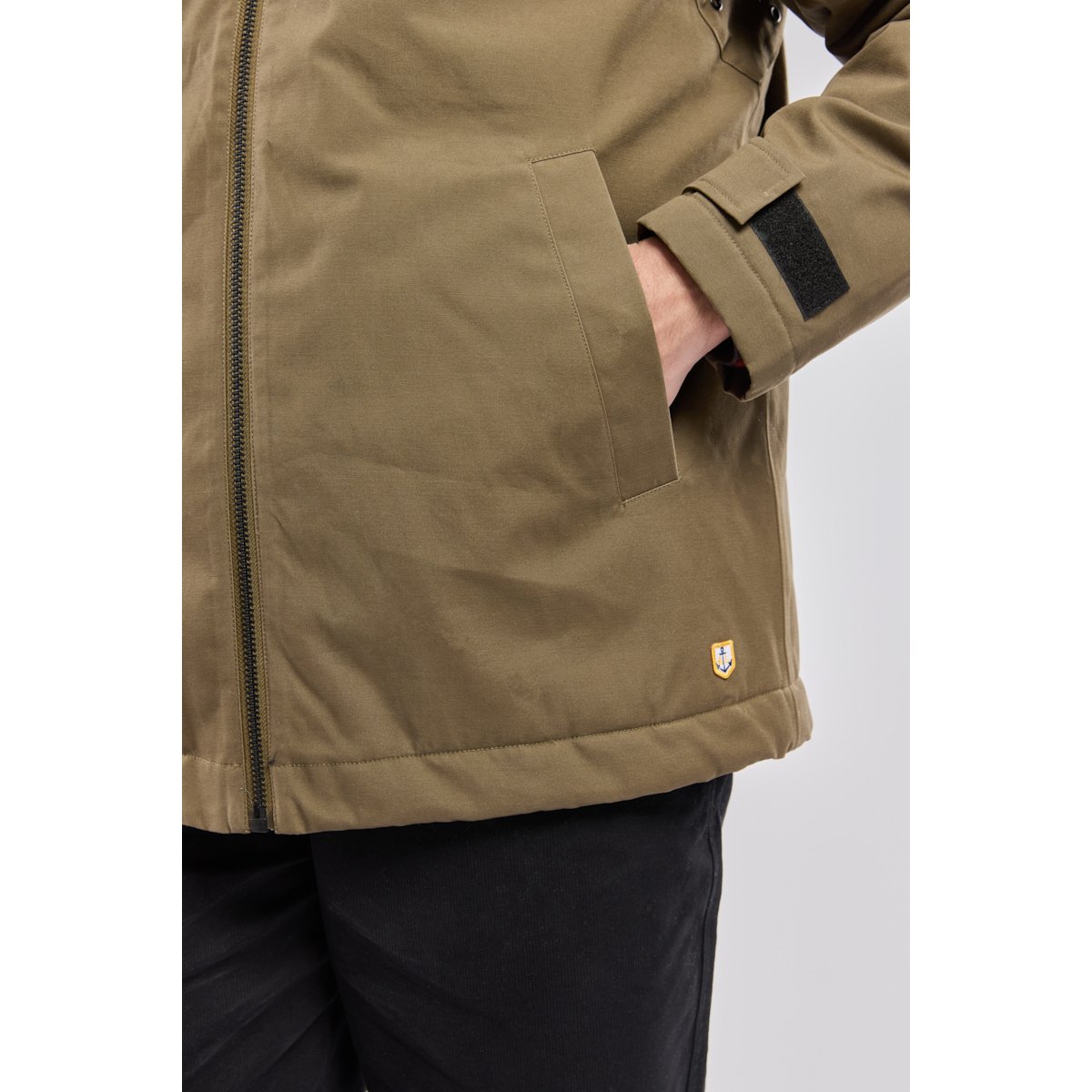 Parka capuche Héritage olive, ARMOR-LUX