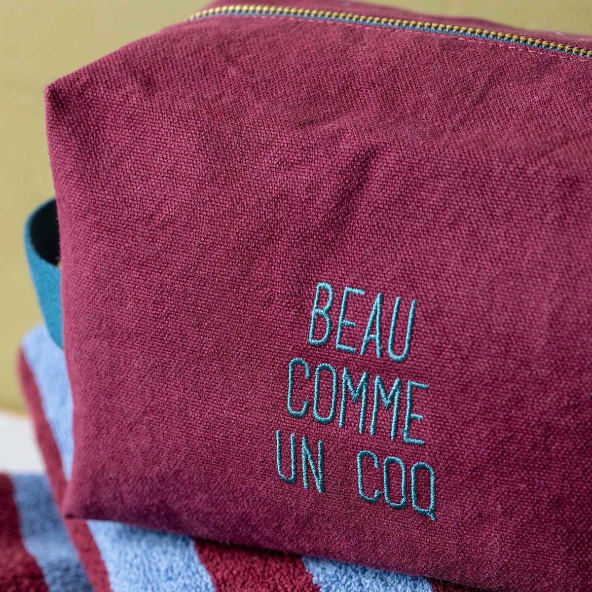 Trousse cube Beau beau wine, LA CERISE SUR LE GATEAU