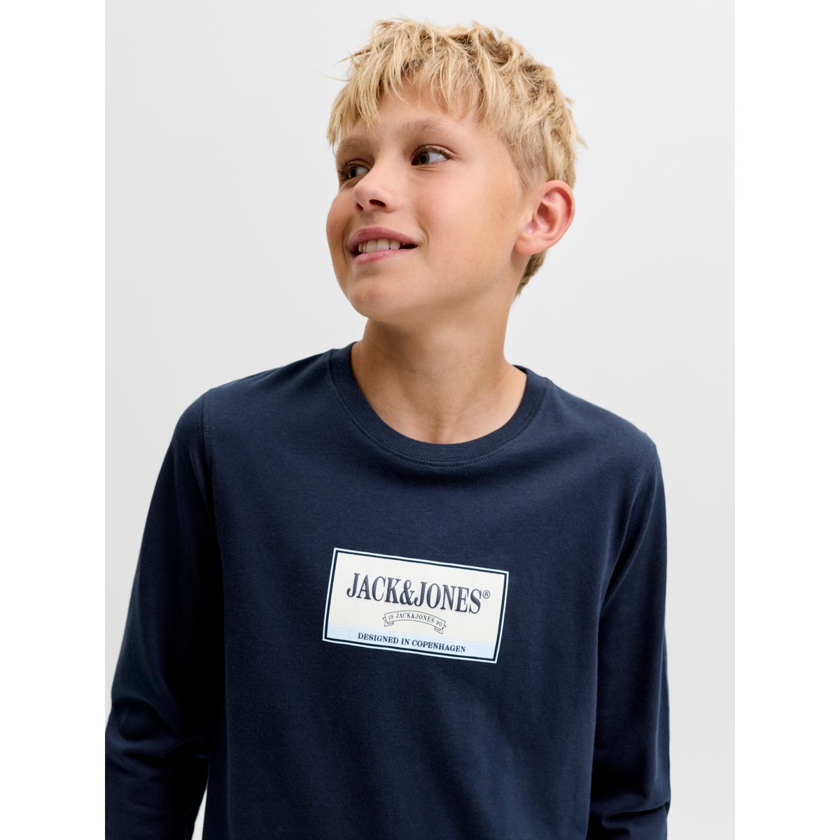 T-Shirt À Manches Longues sky captain, JACK & JONES JUNIOR