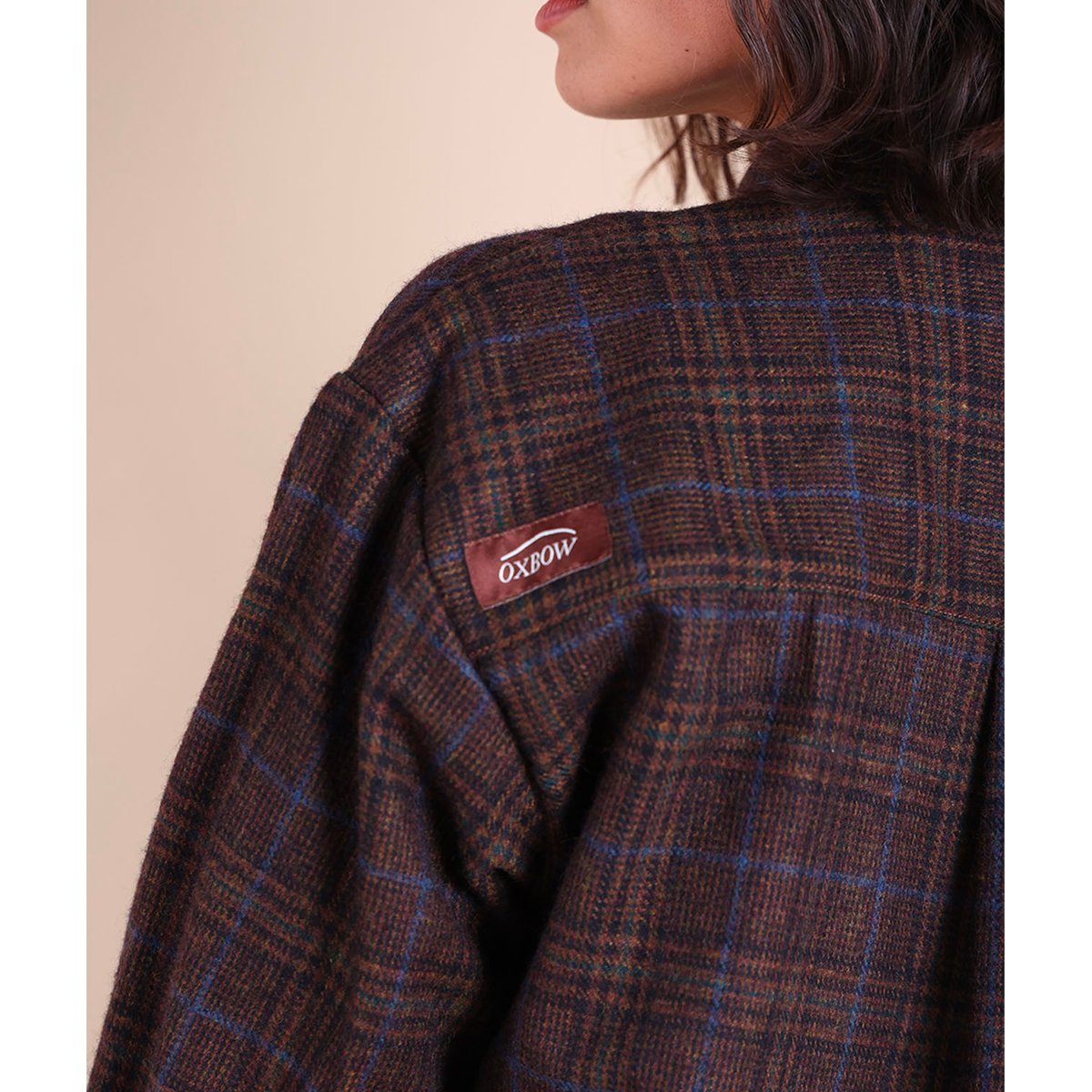Chemise en flanelle CAMILLA chestnut, OXBOW
